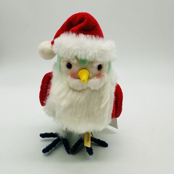 2020 Target Klaud Featherly Friends Wondershop Bird New with Tags Santa - Picture 1 of 10